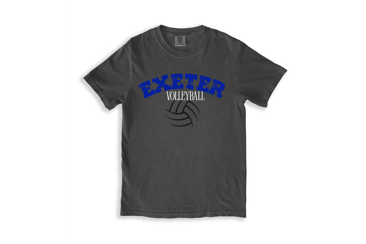 Exeter Volleyball Vintage Spirit Tee – Pepper