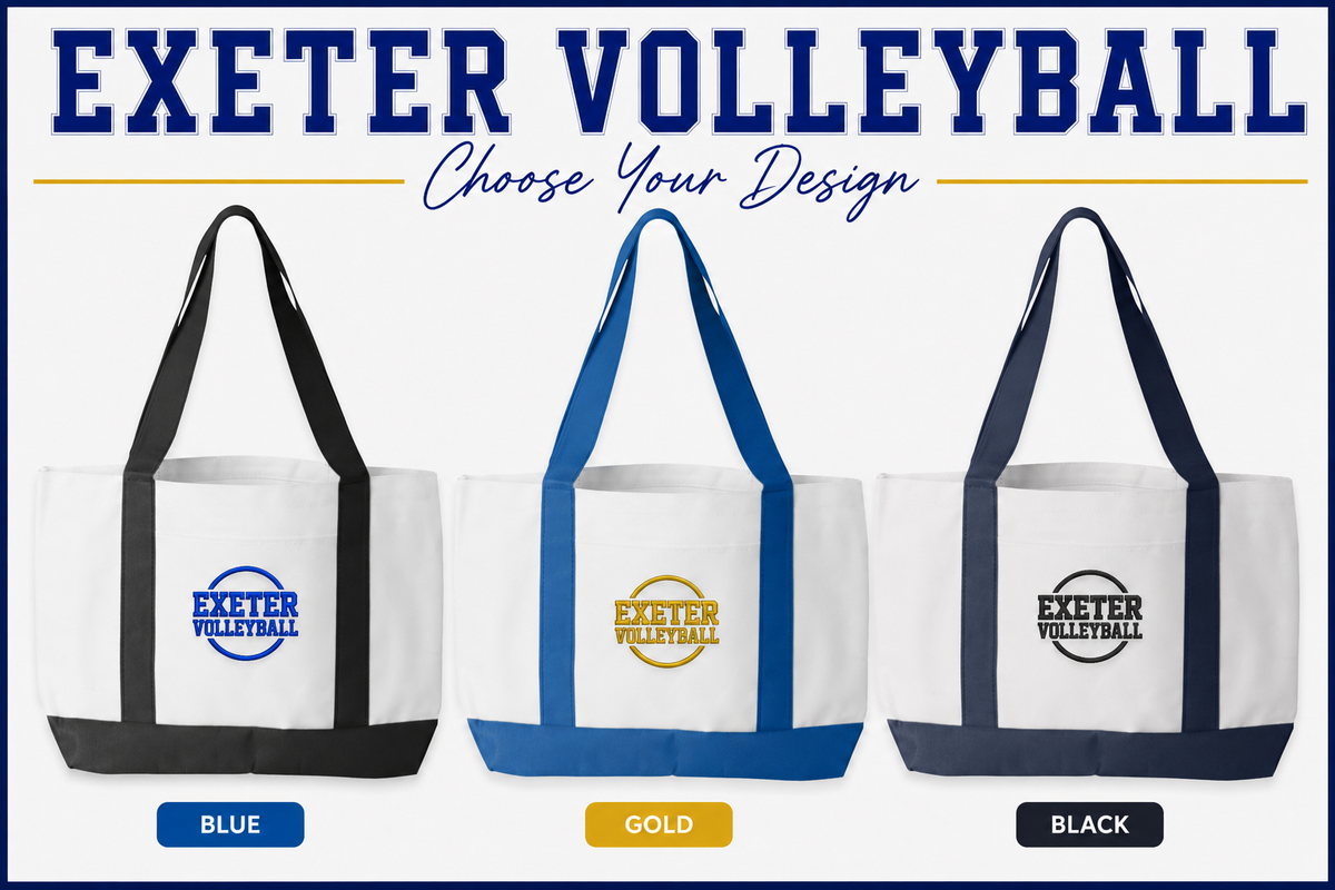 Exeter Volleyball Tote Bag