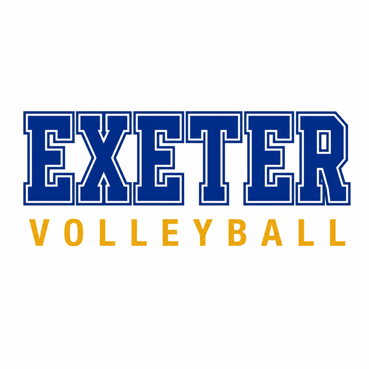 Exeter Volleyball - Soft Cotton T-Shirt