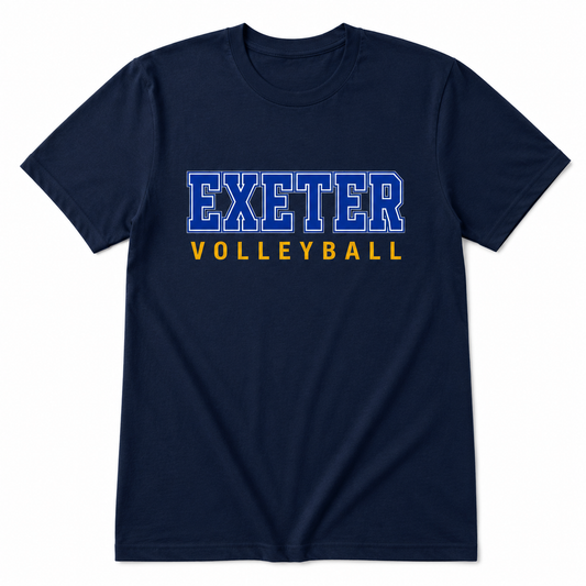 Exeter Volleyball - Soft Cotton T-Shirt