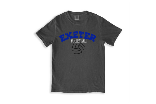 Exeter Volleyball Vintage Spirit Tee – Pepper