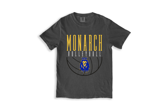Monarch Volleyball Lion Spirit Tee – Pepper